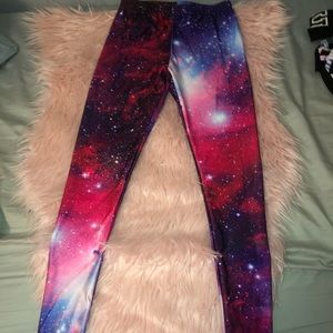 Multi-color Galaxy Legging